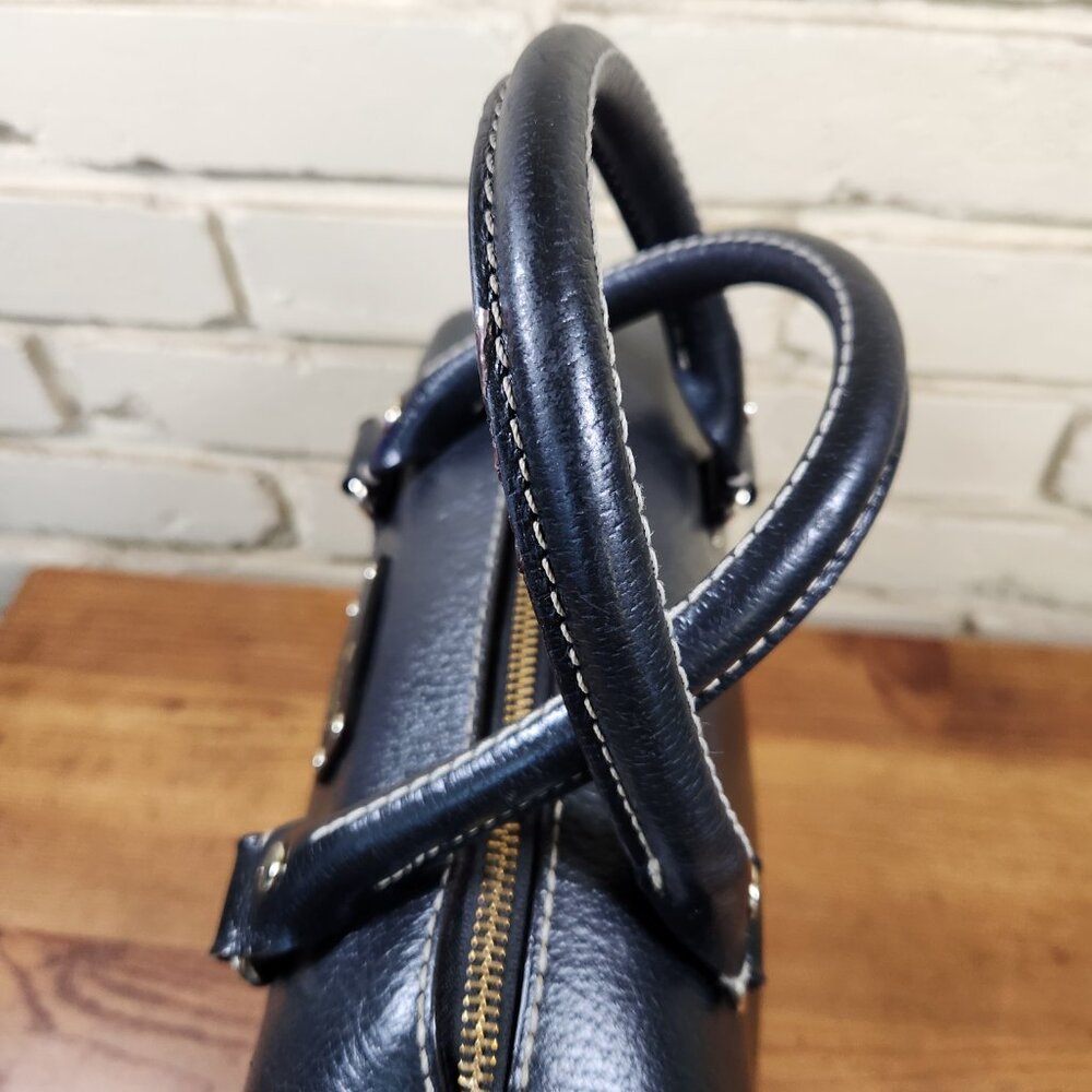 Kate Spade Alessa Black Leather Shoulder Bag Purse - Picture 10 of 14